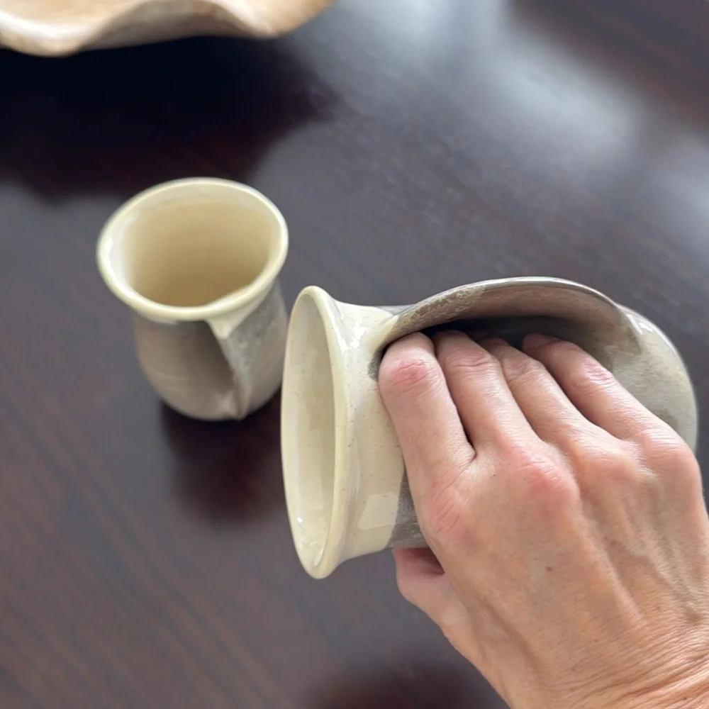 Handcrafted Ceramic Hand Warmer Mugs - Picture 7 of 8